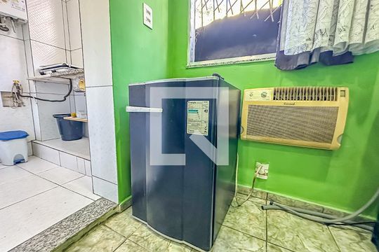Área de Serviço de kitnet/studio para alugar com 1 quarto, 24m² em Santa Teresa, Rio de Janeiro