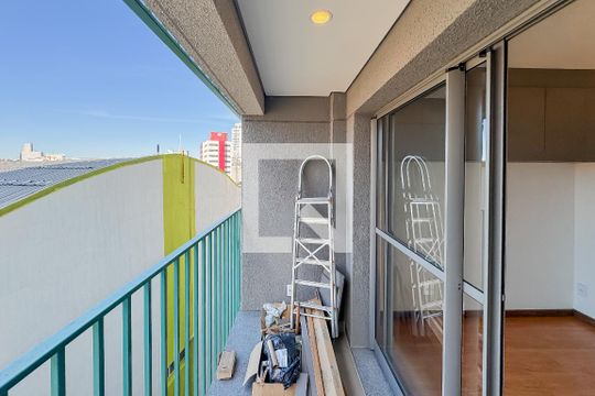 Varanda do Studio de kitnet/studio para alugar com 1 quarto, 28m² em Liberdade, São Paulo