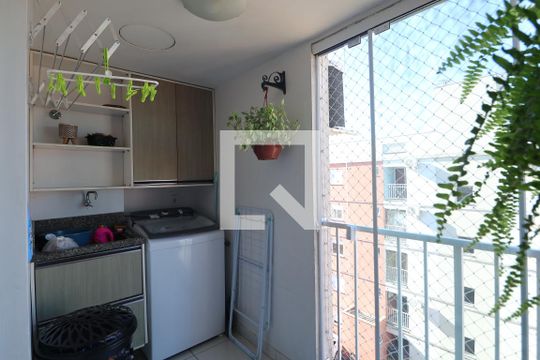 Sacada/Área de Serviço de apartamento para alugar com 2 quartos, 52m² em Fátima, Canoas