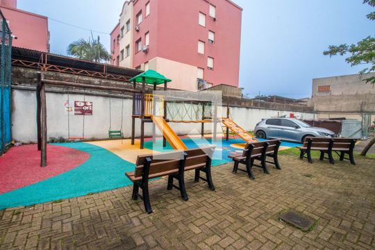 Área comum - Playground de apartamento à venda com 2 quartos, 48m² em Sarandi, Porto Alegre