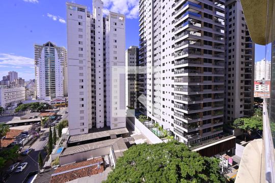 Vista da Varanda de apartamento à venda com 3 quartos, 129m² em Setor Bueno, Goiânia