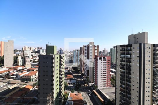 Vista da Varanda gourmet de apartamento à venda com 3 quartos, 113m² em Vila Bastos, Santo André