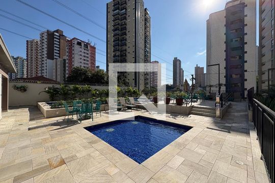 Área comum - Piscina de apartamento à venda com 3 quartos, 113m² em Vila Bastos, Santo André