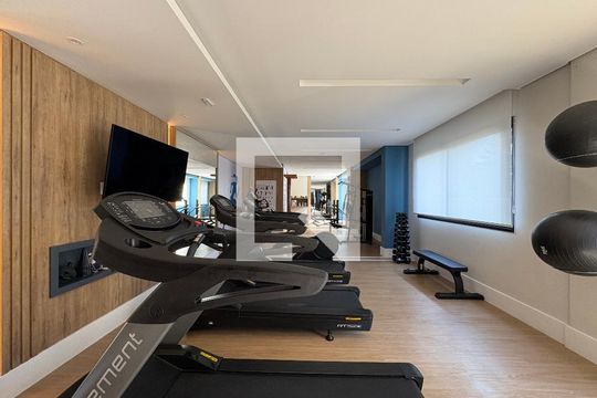 Área comum - Academia de apartamento à venda com 3 quartos, 113m² em Vila Bastos, Santo André
