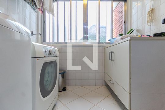 Área de serviço de apartamento para alugar com 4 quartos, 178m² em Gávea, Rio de Janeiro