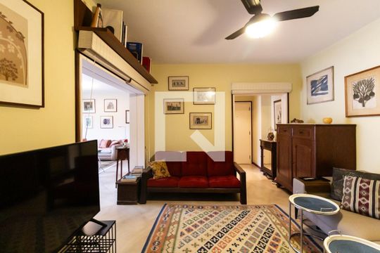 Sala 1 de apartamento para alugar com 4 quartos, 178m² em Gávea, Rio de Janeiro