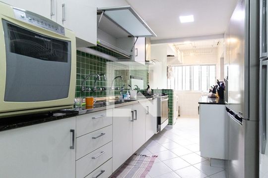 Cozinha de apartamento para alugar com 4 quartos, 178m² em Gávea, Rio de Janeiro