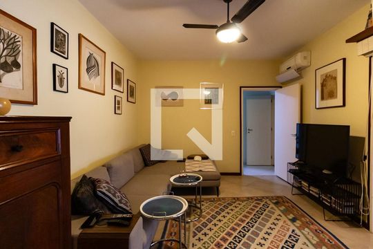 Sala 1 de apartamento para alugar com 4 quartos, 178m² em Gávea, Rio de Janeiro