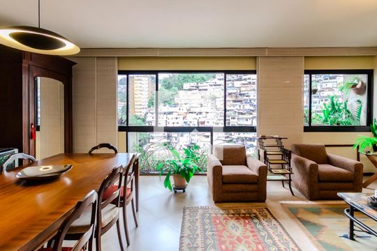 Sala 2 de apartamento para alugar com 4 quartos, 178m² em Gávea, Rio de Janeiro