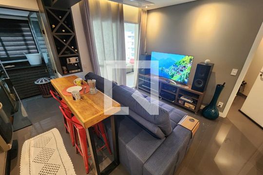Sala de apartamento para alugar com 1 quarto, 52m² em Vila Leopoldina, São Paulo