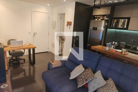Sala de apartamento para alugar com 1 quarto, 52m² em Vila Leopoldina, São Paulo