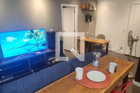 Sala de apartamento para alugar com 1 quarto, 52m² em Vila Leopoldina, São Paulo