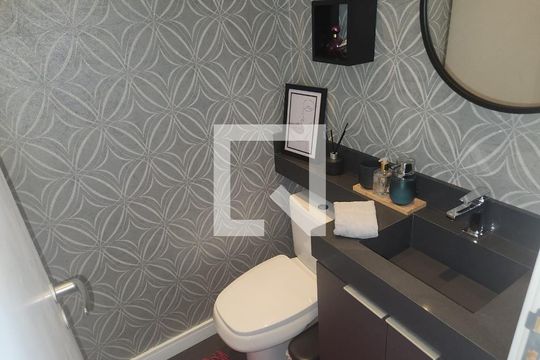 Lavabo de apartamento para alugar com 1 quarto, 52m² em Vila Leopoldina, São Paulo
