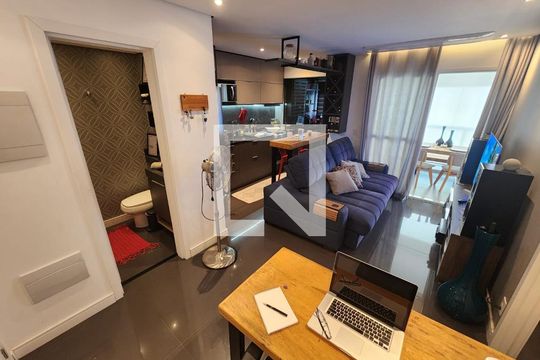Sala de apartamento para alugar com 1 quarto, 52m² em Vila Leopoldina, São Paulo