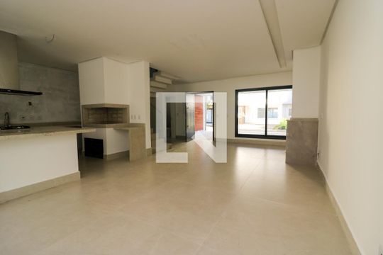 Sala de casa de condomínio à venda com 3 quartos, 216m² em Ipanema, Porto Alegre