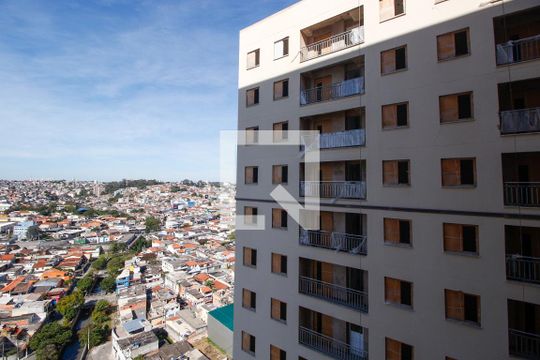 Vista da Varanda de apartamento à venda com 2 quartos, 42m² em Jardim Tres Irmaos, Taboão da Serra