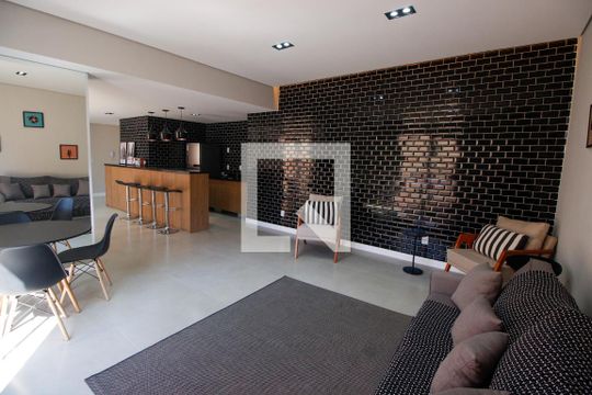 Área comum - Salão de festas de apartamento à venda com 2 quartos, 42m² em Jardim Tres Irmaos, Taboão da Serra