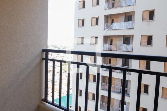 Varanda da Sala de apartamento à venda com 2 quartos, 42m² em Jardim Tres Irmaos, Taboão da Serra