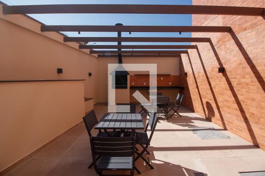 Área comum - Churrasqueira de apartamento à venda com 2 quartos, 42m² em Jardim Tres Irmaos, Taboão da Serra