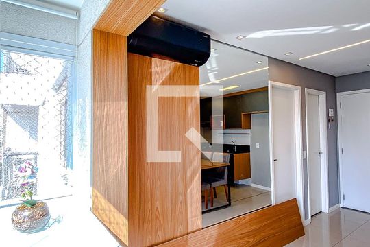 Varanda da Sala de apartamento à venda com 2 quartos, 38m² em Vila Invernada, São Paulo