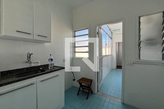 Cozinha de apartamento para alugar com 2 quartos, 68m² em Ipanema, Rio de Janeiro