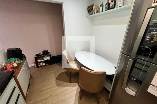 Cozinha de apartamento à venda com 1 quarto, 35m² em Santana, São Paulo