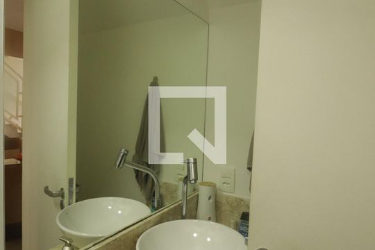 Lavabo de casa de condomínio à venda com 2 quartos, 78m² em Vila Alati, Jundiaí
