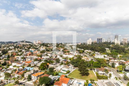 Vista da Sala de apartamento para alugar com 1 quarto, 43m² em Melville Empresarial Ii, Barueri