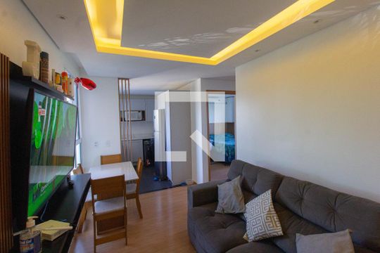 Sala de apartamento à venda com 2 quartos, 45m² em Canudos, Novo Hamburgo
