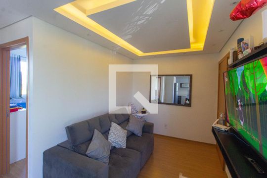 Sala de apartamento à venda com 2 quartos, 45m² em Canudos, Novo Hamburgo