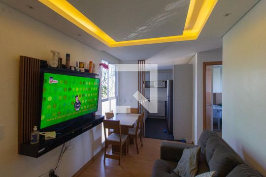 Sala de apartamento à venda com 2 quartos, 45m² em Canudos, Novo Hamburgo
