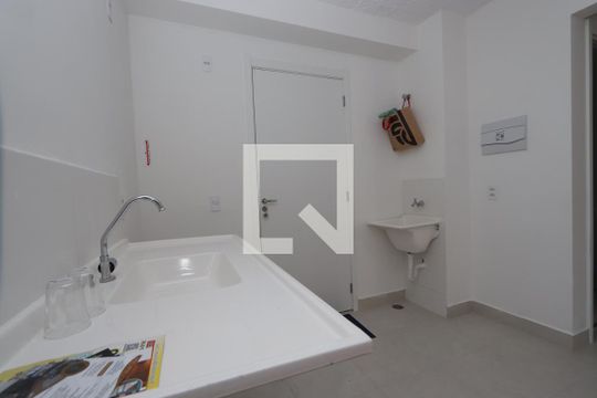 Cozinha de apartamento para alugar com 2 quartos, 35m² em Vila Graciosa, São Paulo