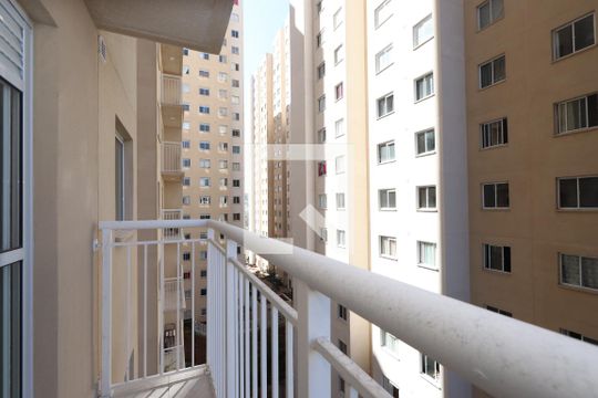 Varanda de apartamento para alugar com 2 quartos, 35m² em Vila Graciosa, São Paulo