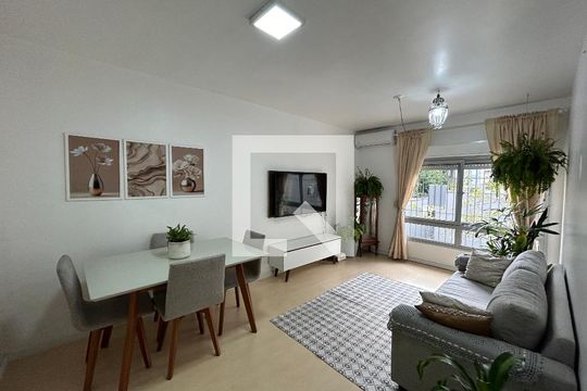 Sala de apartamento à venda com 2 quartos, 65m² em Vicentina, São Leopoldo