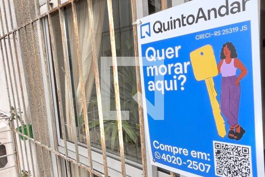 Placa de apartamento à venda com 2 quartos, 65m² em Vicentina, São Leopoldo