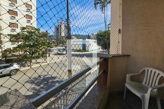 varanda de apartamento para alugar com 2 quartos, 95m² em Loteamento Joao Batista Juliao, Guarujá