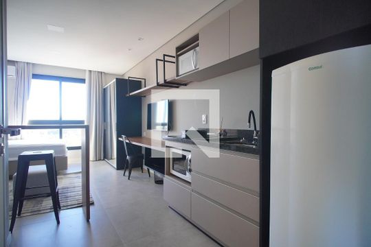 Cozinha de kitnet/studio à venda com 1 quarto, 40m² em Vila Nova, Novo Hamburgo
