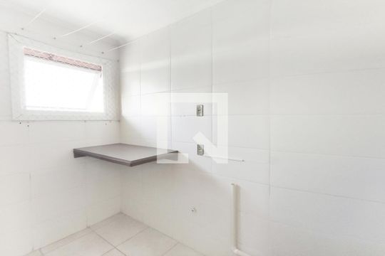 Cozinha e Área de Serviço de apartamento para alugar com 2 quartos, 58m² em Boa Vista, Novo Hamburgo