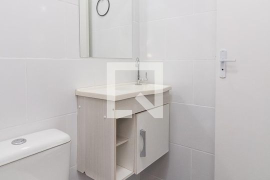Banheiro de apartamento à venda com 2 quartos, 47m² em Jardim Sao Francisco (zona Leste), São Paulo