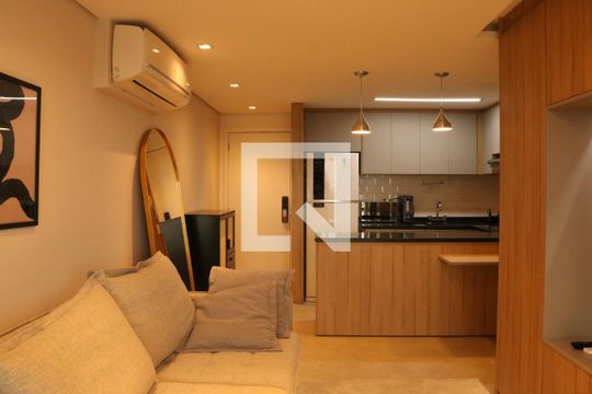 Sala de apartamento à venda com 2 quartos, 69m² em Jardim das Perdizes, São Paulo