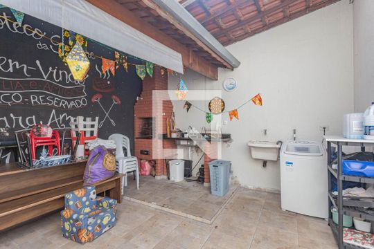 Área comum - Churrasqueira de casa à venda com 3 quartos, 154m² em Vila Brasilio Machado, São Paulo