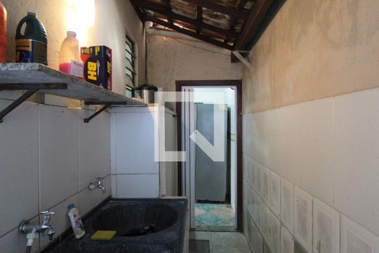 Área de Serviço de casa à venda com 3 quartos, 140m² em Rio Branco, Belo Horizonte