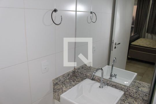 Banheiro de kitnet/studio à venda com 1 quarto, 30m² em Centro, São Paulo
