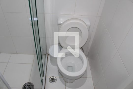 Banheiro de kitnet/studio à venda com 1 quarto, 30m² em Centro, São Paulo