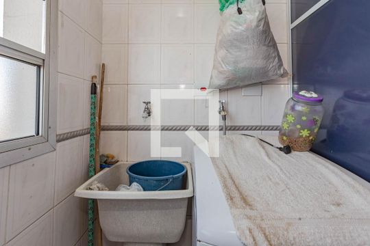 Área de Serviço de apartamento à venda com 2 quartos, 50m² em Parque Fongaro, São Paulo