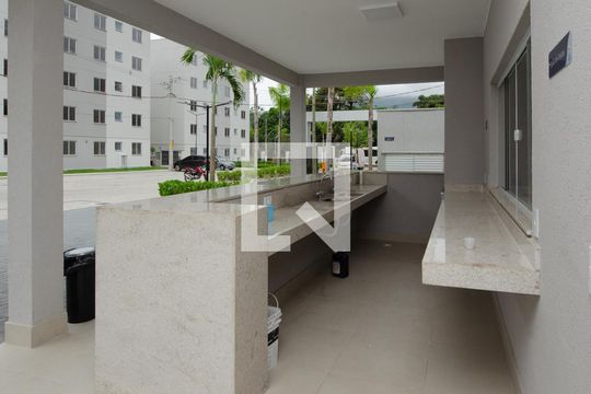 Área Comum - Churrasqueira de apartamento à venda com 2 quartos, 54m² em Vargem Grande, Rio de Janeiro