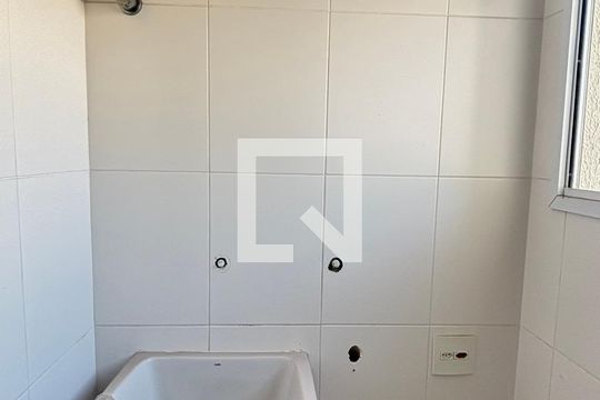 Área de Serviço de apartamento à venda com 2 quartos, 60m² em Campestre, Santo André