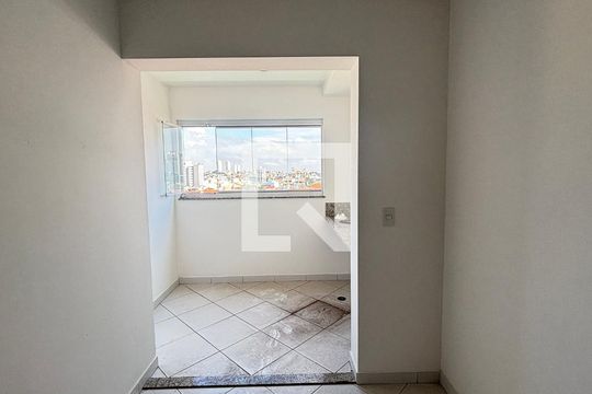 Sala/Cozinha de apartamento à venda com 2 quartos, 60m² em Campestre, Santo André