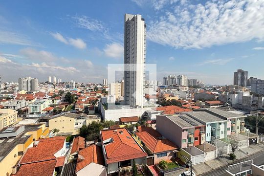 Quarto Vista de apartamento à venda com 2 quartos, 60m² em Campestre, Santo André