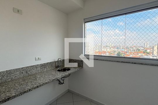 Sala de apartamento à venda com 2 quartos, 60m² em Campestre, Santo André